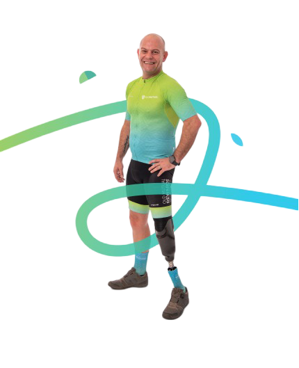 Cyclist background mobile